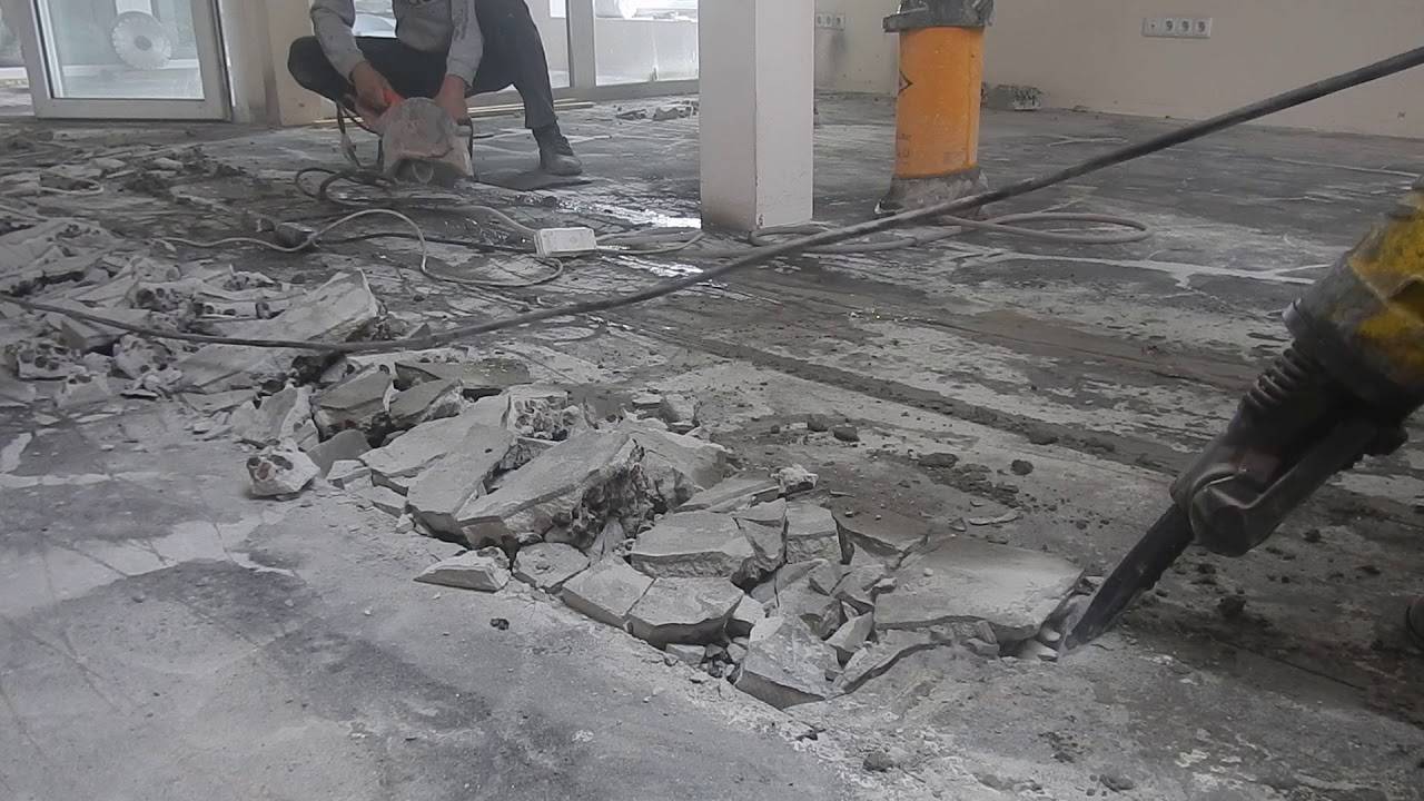 Ремонт наливных полов своими руками