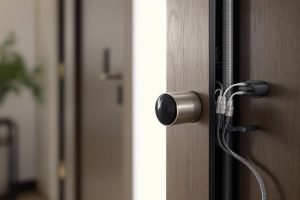 Скрытые коммуникации: используем круглую алюминиевую трубу как стильный и безопасный кабель-канал для дверных систем