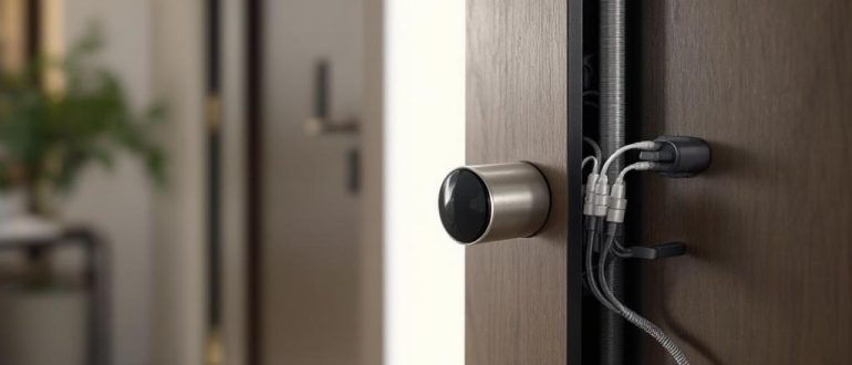 Скрытые коммуникации: используем круглую алюминиевую трубу как стильный и безопасный кабель-канал для дверных систем