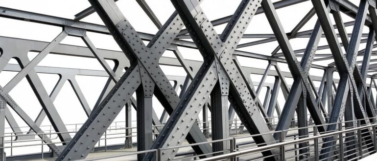 Двутавровая балка в мостостроении