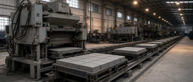 Вибропрессованная тротуарная плитка: технология и особенности производства