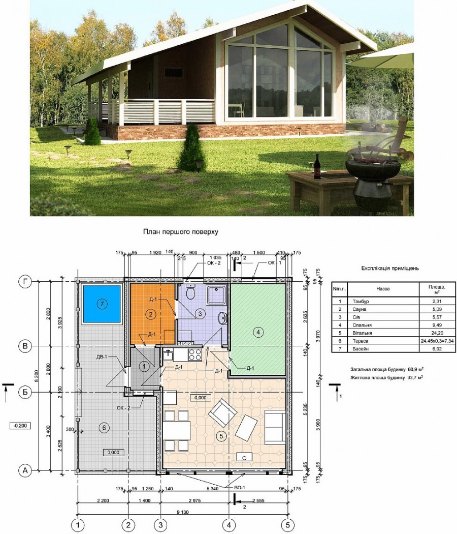 Проект дома с отличной планировкой 8х10 м (55 фото) — внутренняя отделка одноэтажного дома 8 на 10 м с мансардой