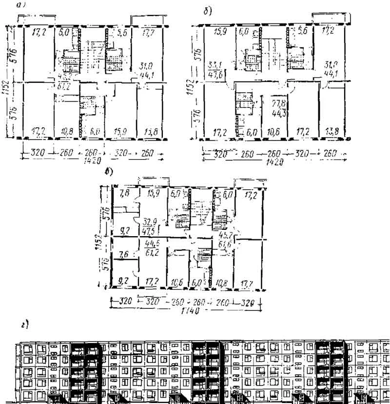 Типовые серии 5/9 — этажных домов