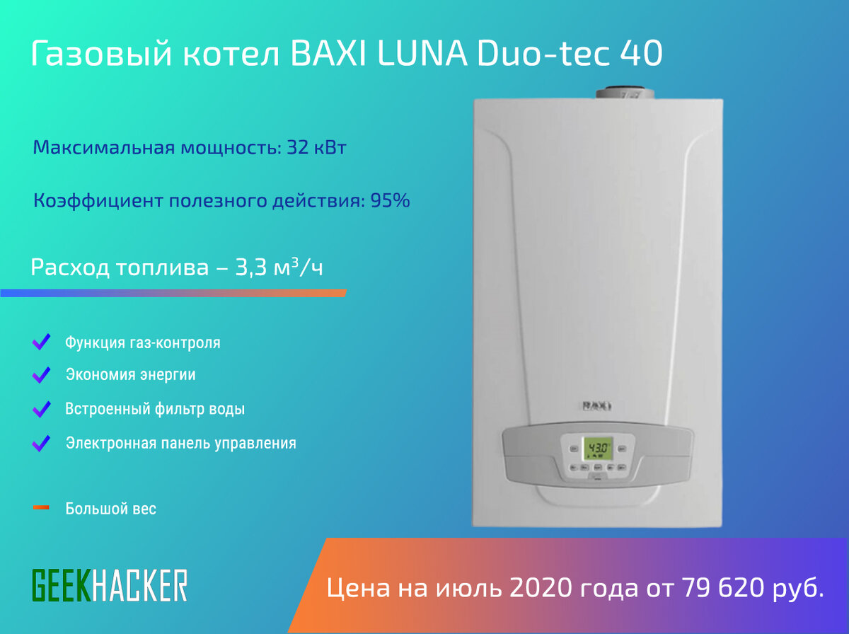 Котел газовый Luna Duo-Tec MP реклама