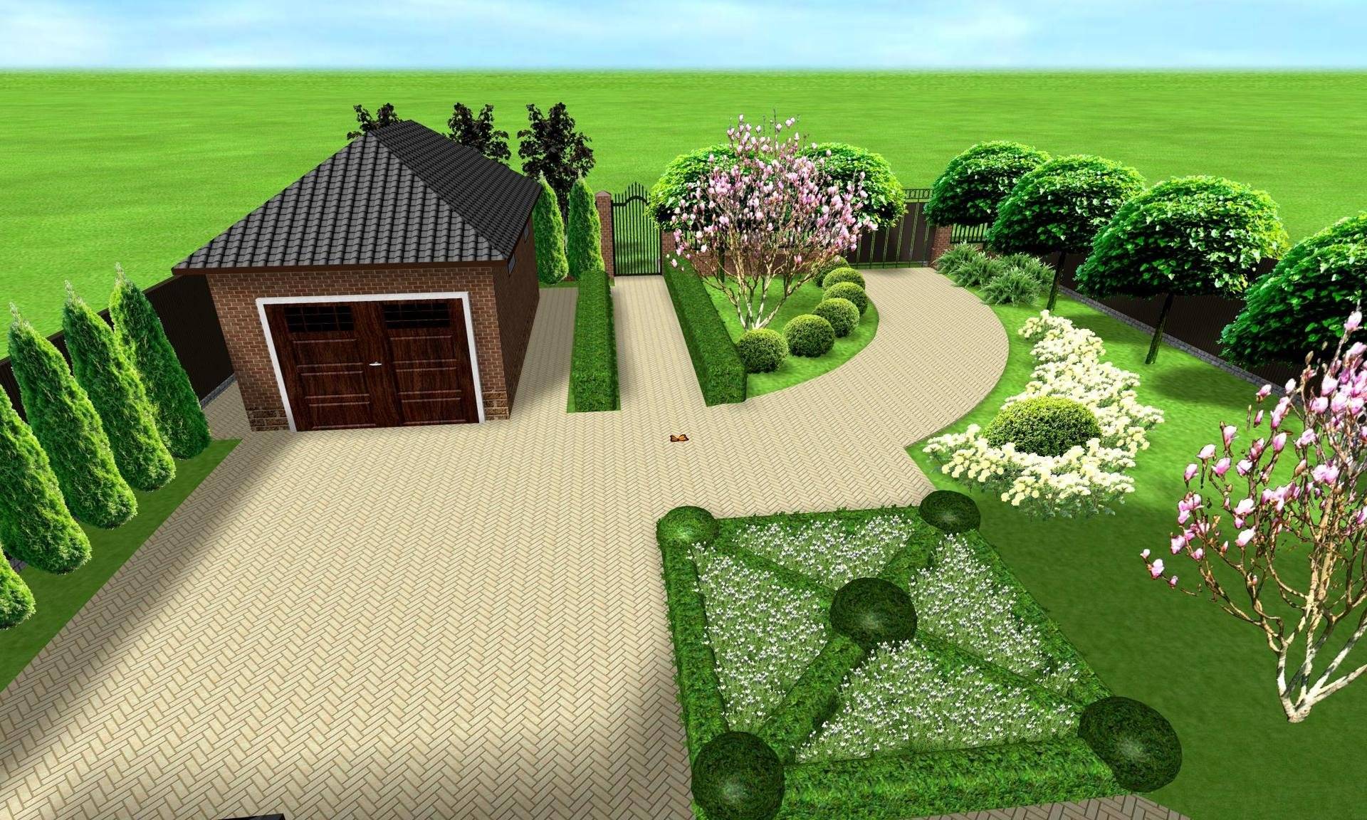 Идеи дизайна садового участка: лучшие идеи ландшафтного дизайна и рекомендации по планированию размещения основных элементов (90 фото и видео)