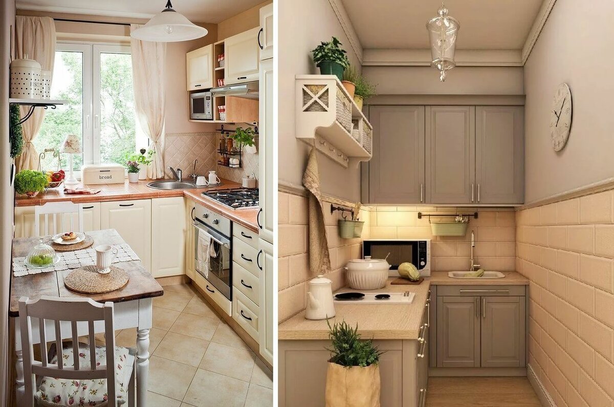 Варианты планировки и дизайна интерьера маленькой кухни в домах-хрущевках