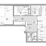 Планировка гостиной-кухни 58 фото совмещение, варианты перепланировки совмещенного помещения