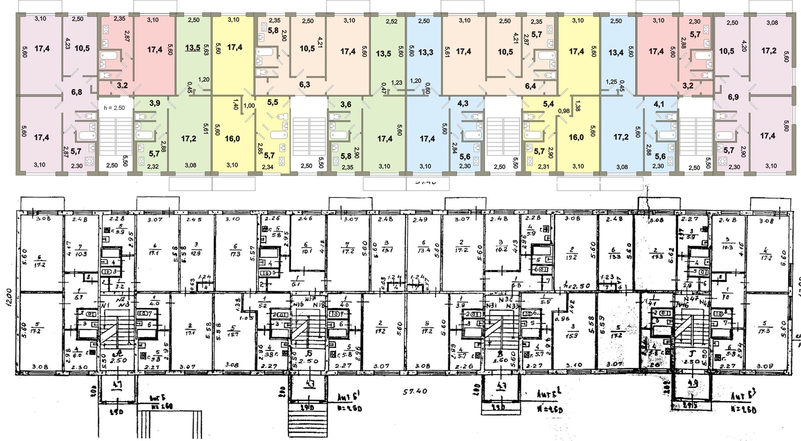 Серия 1-447: планировка квартир в домах с размерами, все о типе постройки